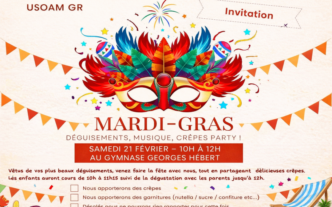 2026 – Carnaval – invitation