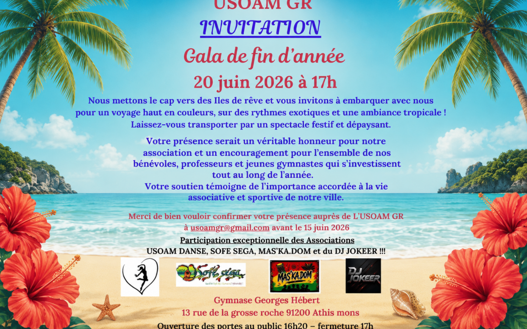 2026 – GALA – Bienvenu dans les îles