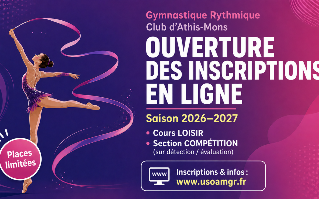 Ouverture des inscriptions en ligne